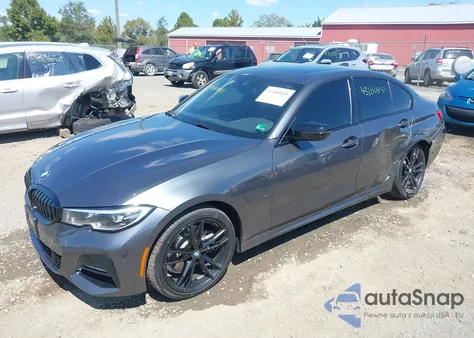 2021 BMW 3 Series 330E xDrive из США, поврежденный, VIN 3MW5P9J03M8C12629